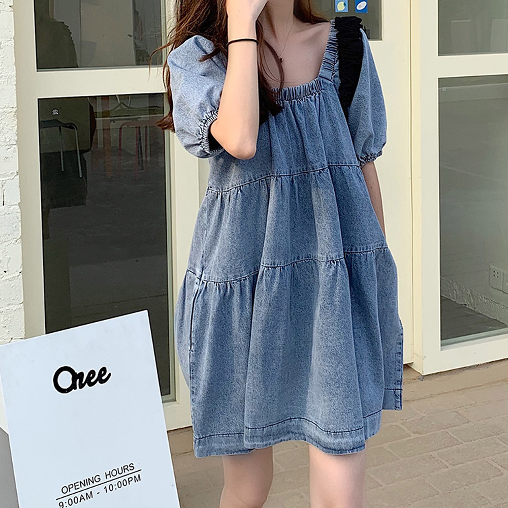 [KA149] 모모코 루즈핏 데님원피스