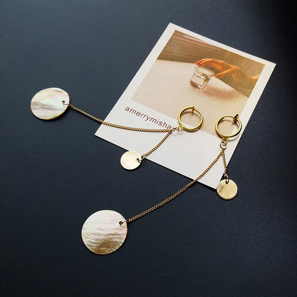 [ER211]빈티지 엔틱 라운드 더블 언발귀찌