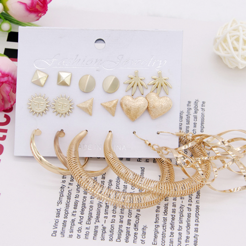 [ER492]블링블링 빅사이즈 귀걸이 셋트