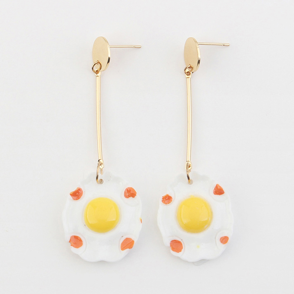 [ER127]에그팬던트 포인트 패션귀걸이