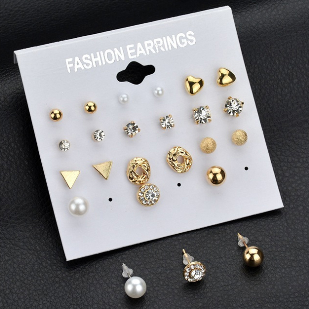 [ER482]미니멀 빈티지 이어링셋트