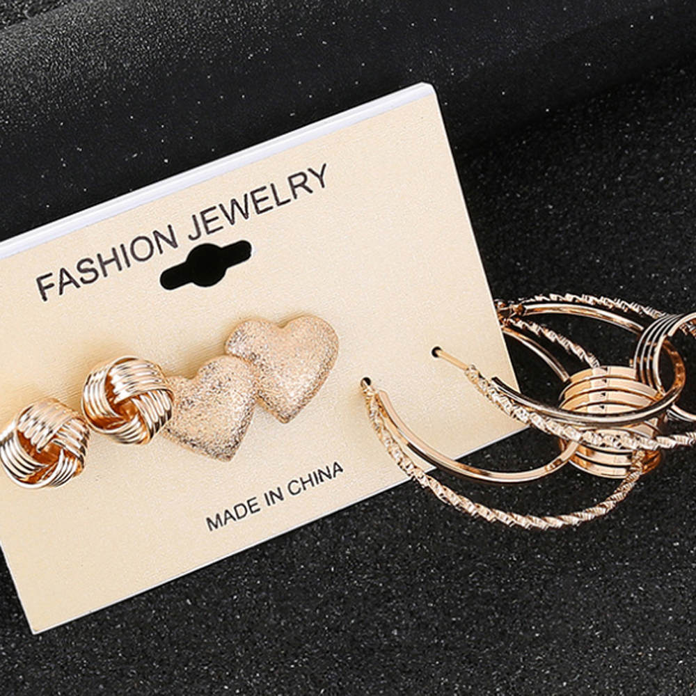 [ER483]언발란스 포인트 이어링세트