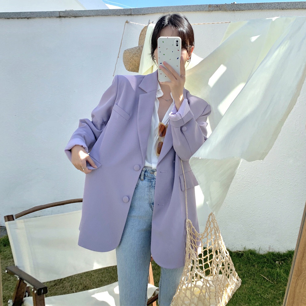 [AB258]어쿠스틱 파스텔 베이직 자켓