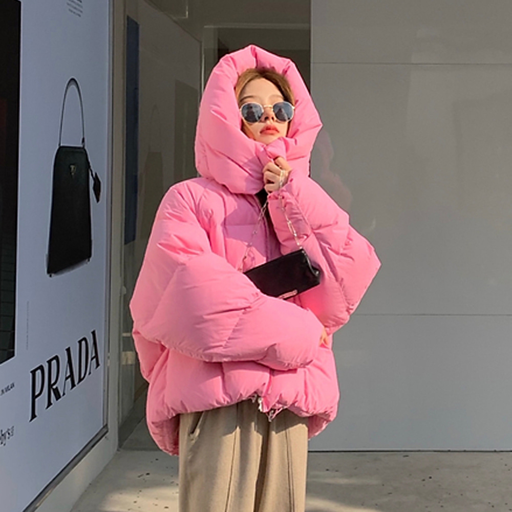 [BC650]데이즈 컬러 루즈핏 숏패딩