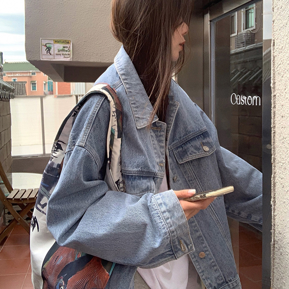 [BC862]체르빌 루즈핏 데님 자켓