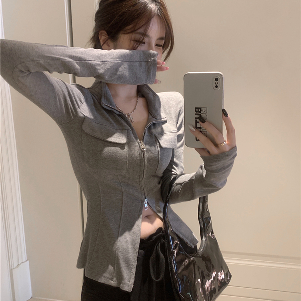 [BC889]코코듀 투웨이 집업 슬림 티셔츠