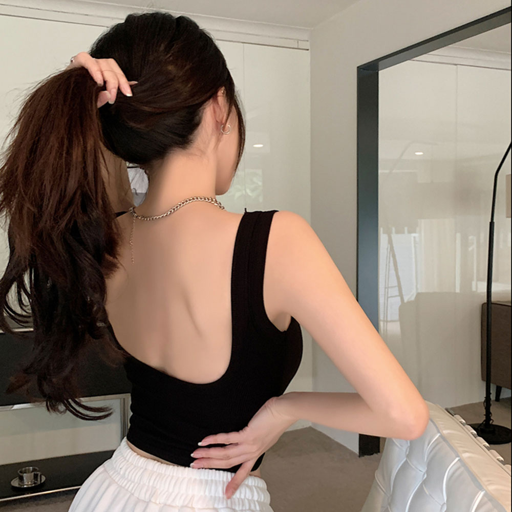 [BC974]렉사 백리스 일체형 브라탑(숏&롱)