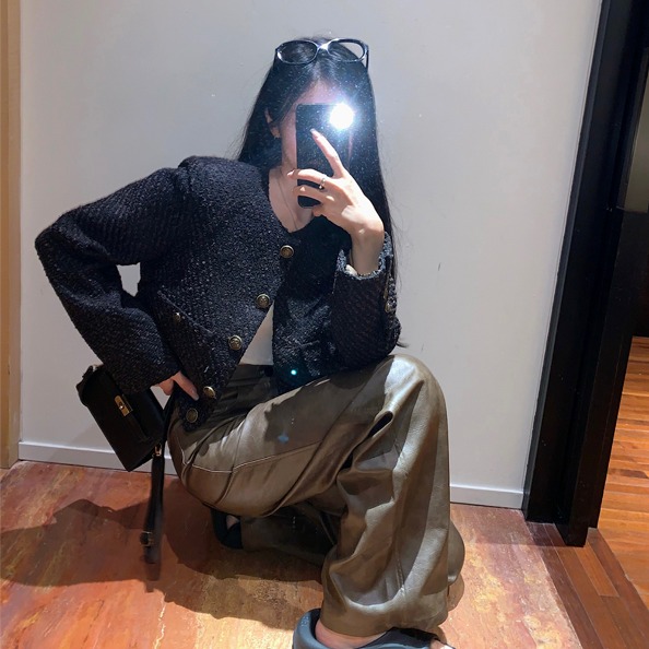 [CD797]하이앤드 트위드 자켓