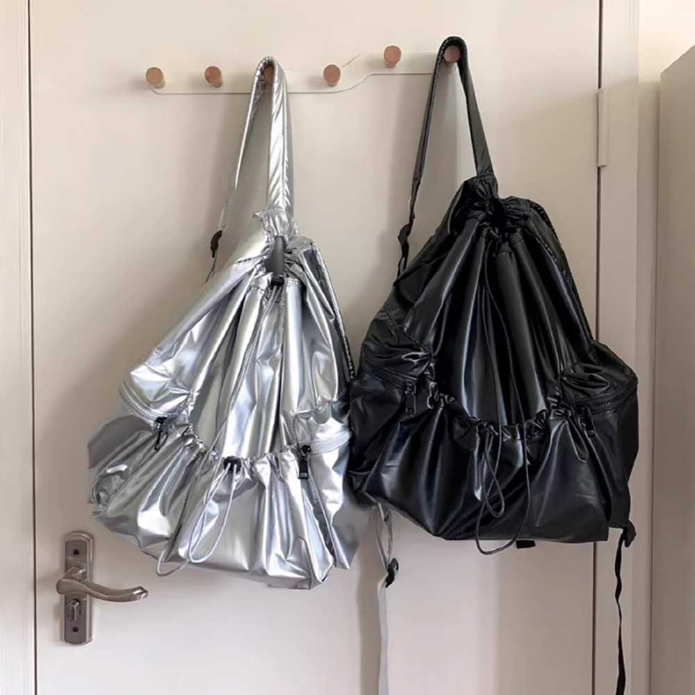 [AC201]쭈구리 스트링 메탈 백팩