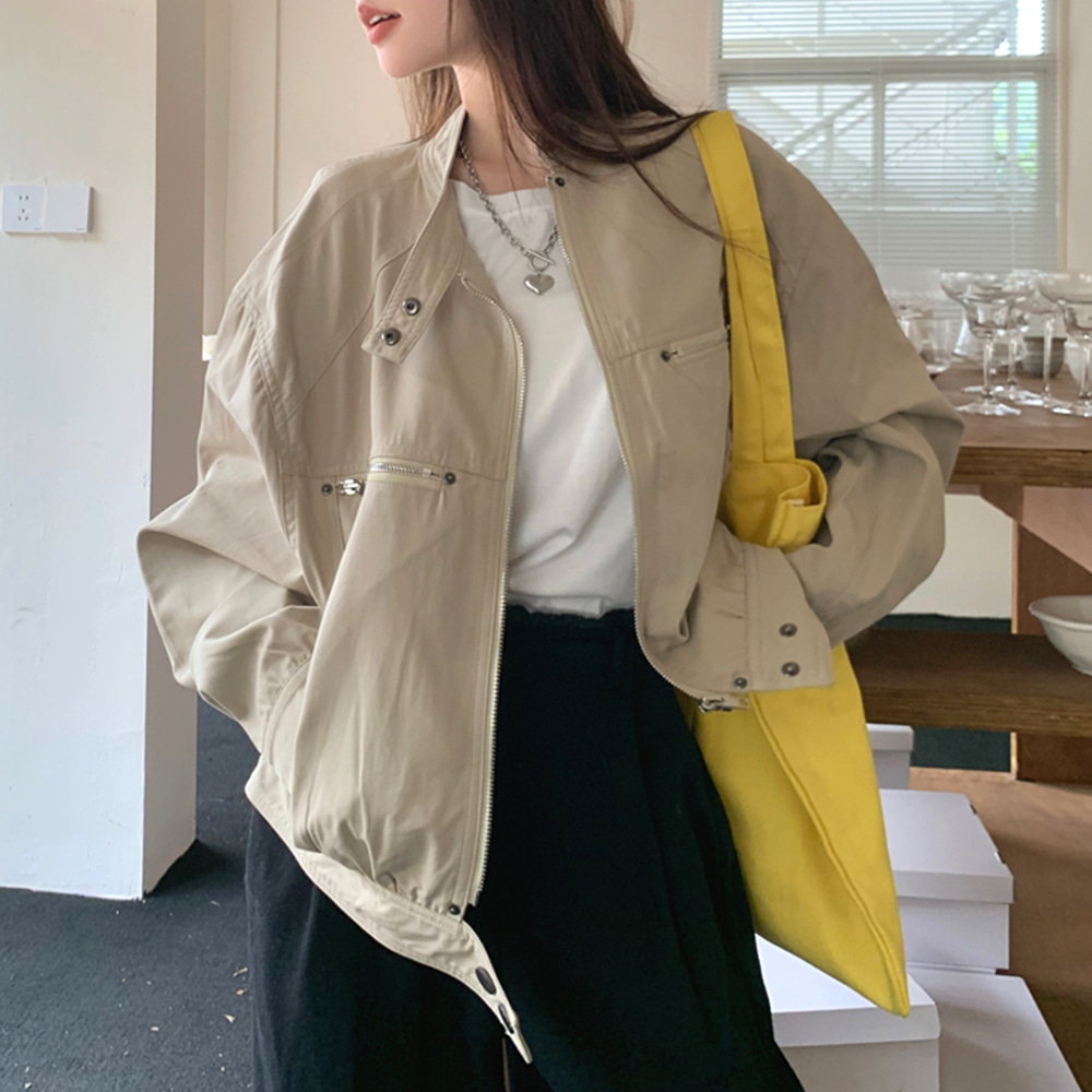 [DE008]캐치 어텀 집업 캐주얼 자켓
