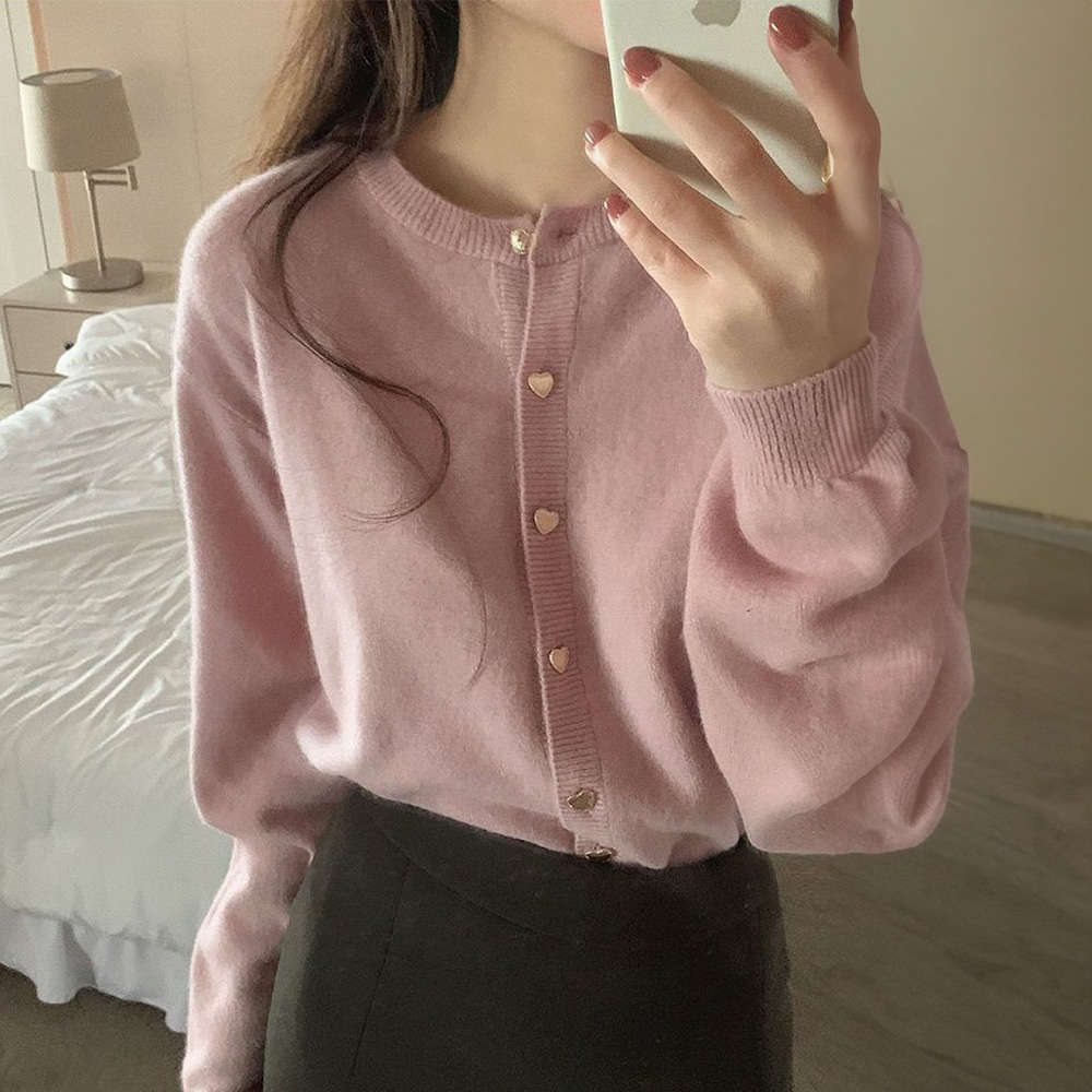 [DE291]러블리즈 하트 가디건