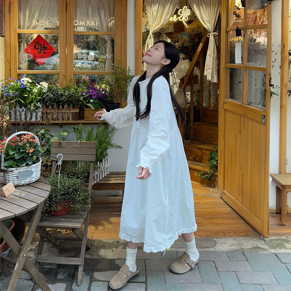 [DE334]네이처 레이스 롱원피스