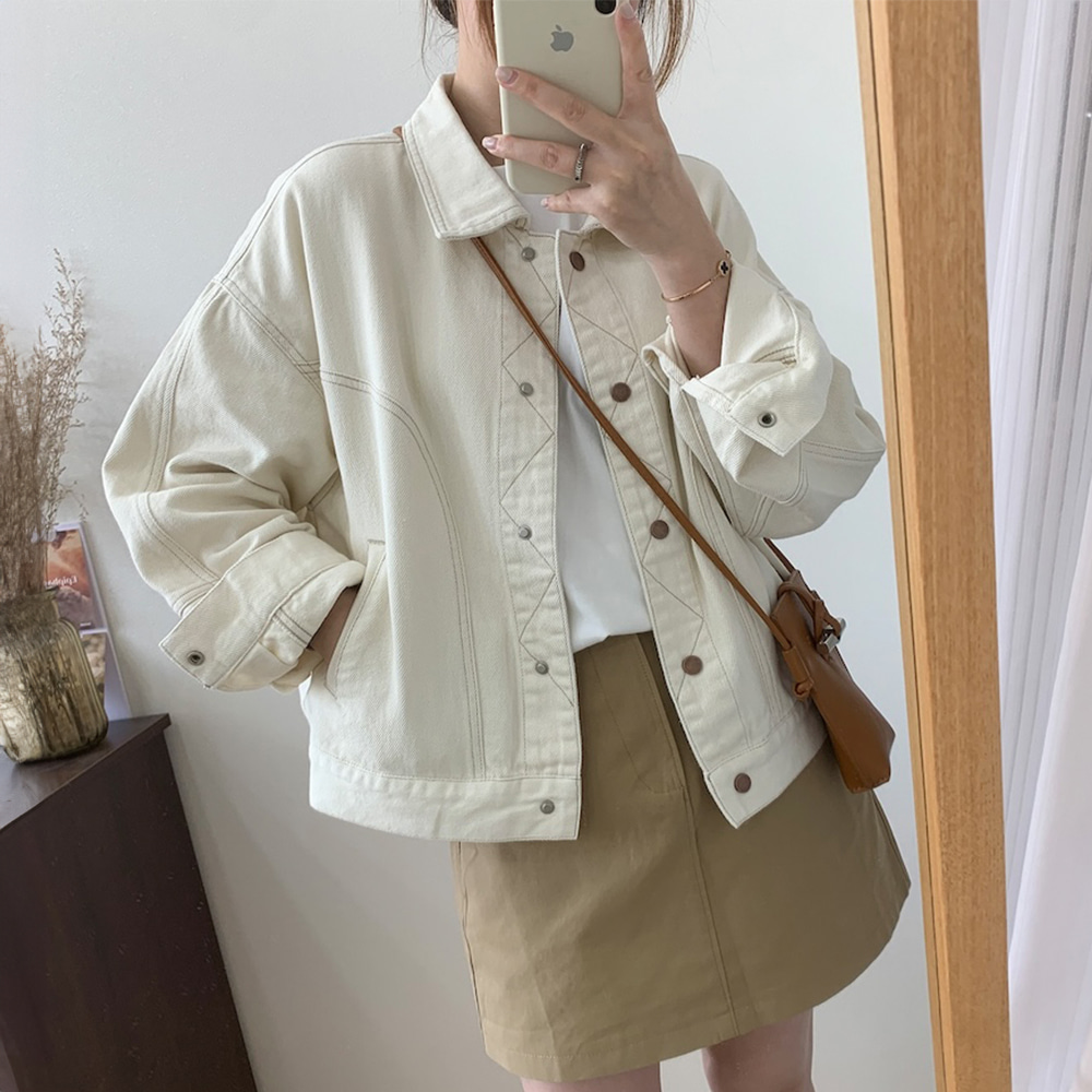 [DE403]윌리 스티치 캐주얼 자켓