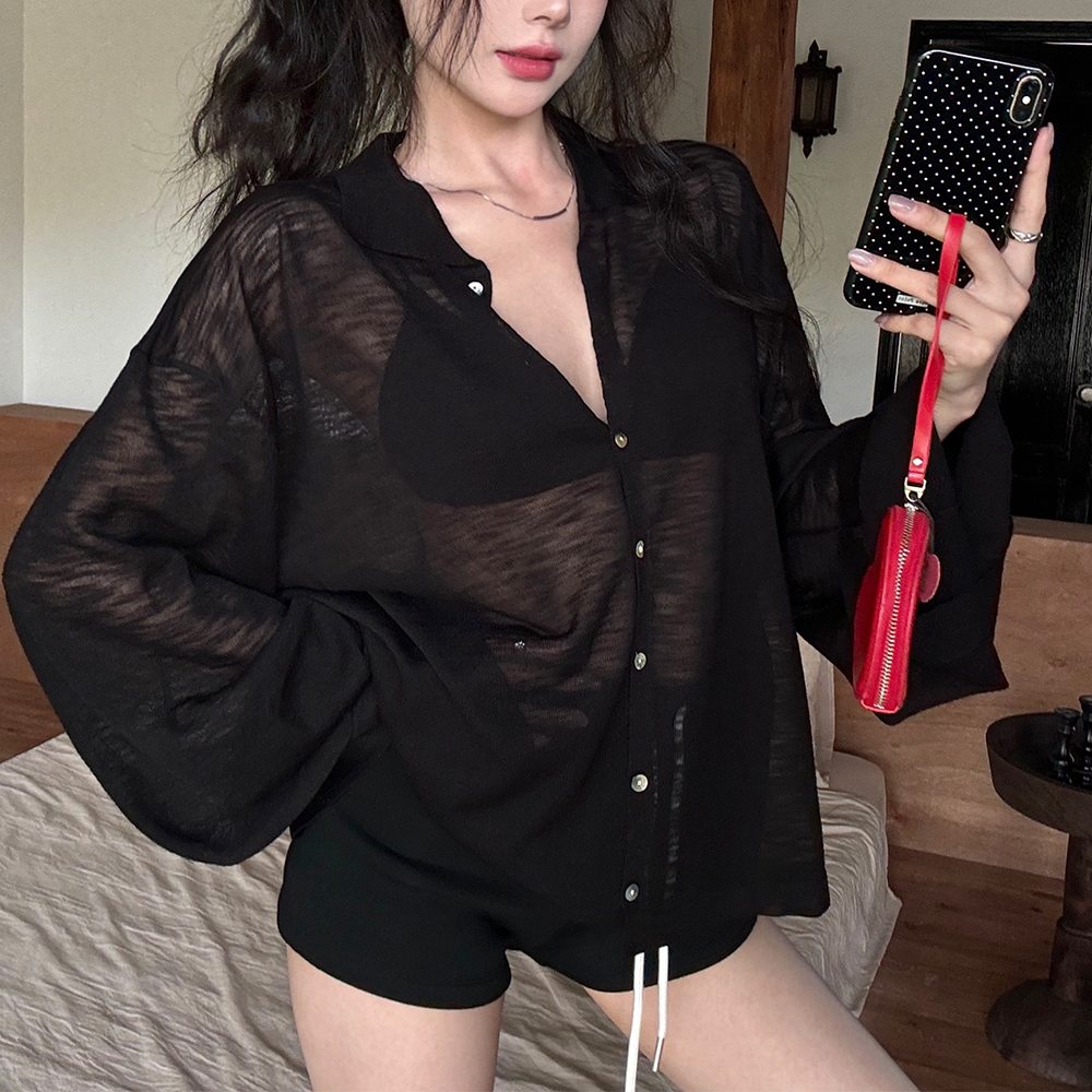 [DE492]스무디 썸머 긴팔 썬가디건 