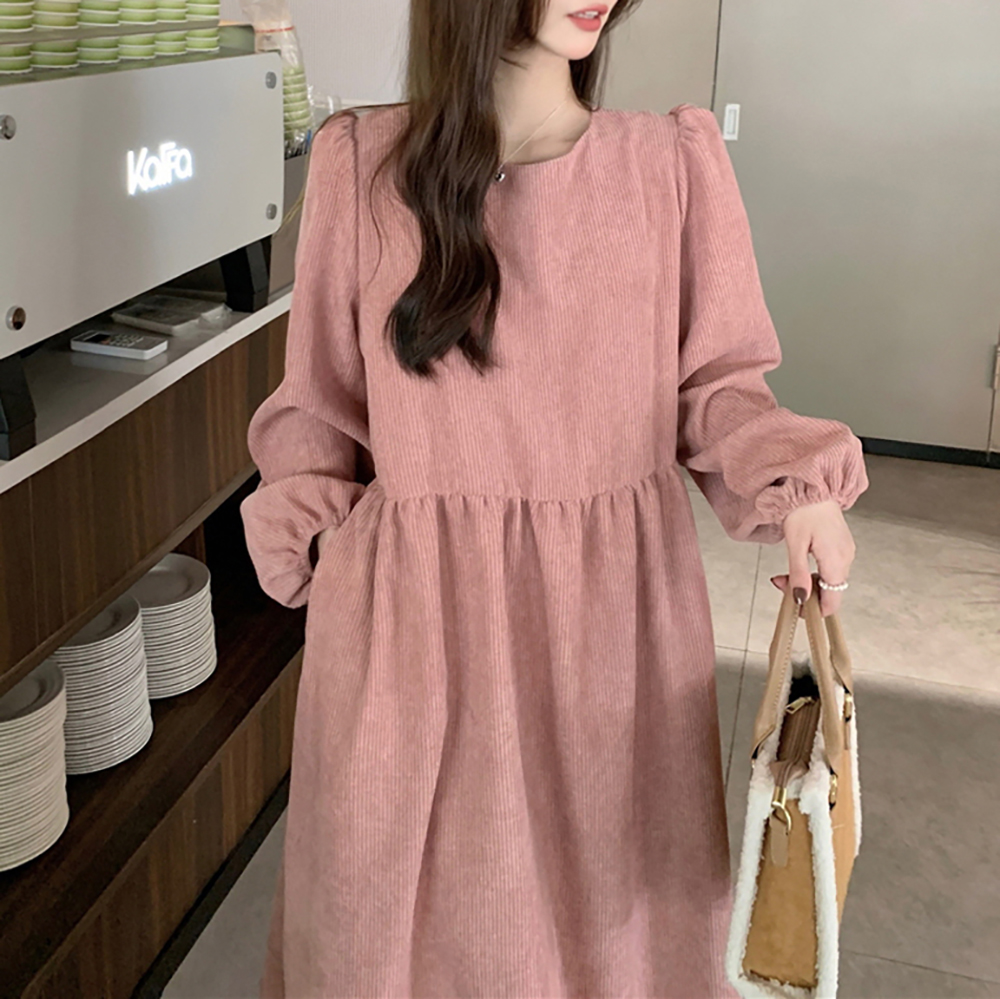 [DE934]베베 코듀로이 롱원피스