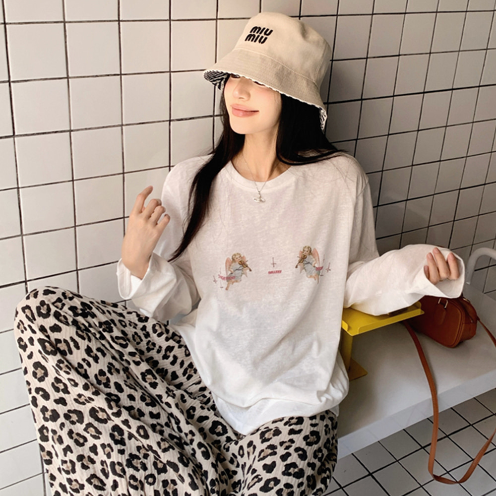 [EF097]안젤라 썸머 긴팔 티셔츠