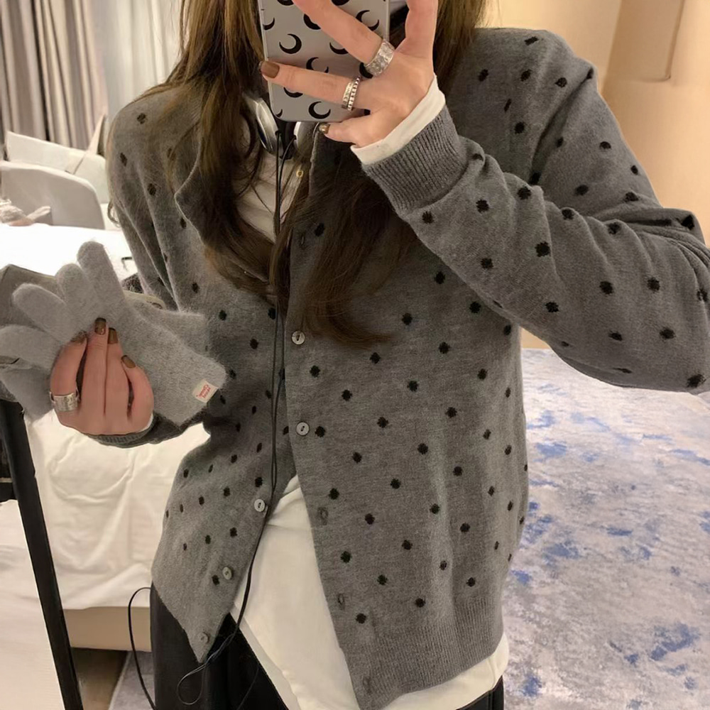 [EF209]코코라 도트 가디건