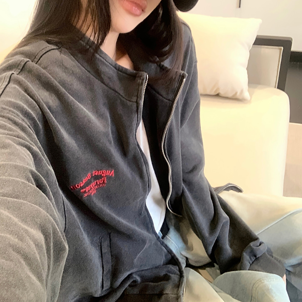 [EF239]네오 워싱 집업 점퍼