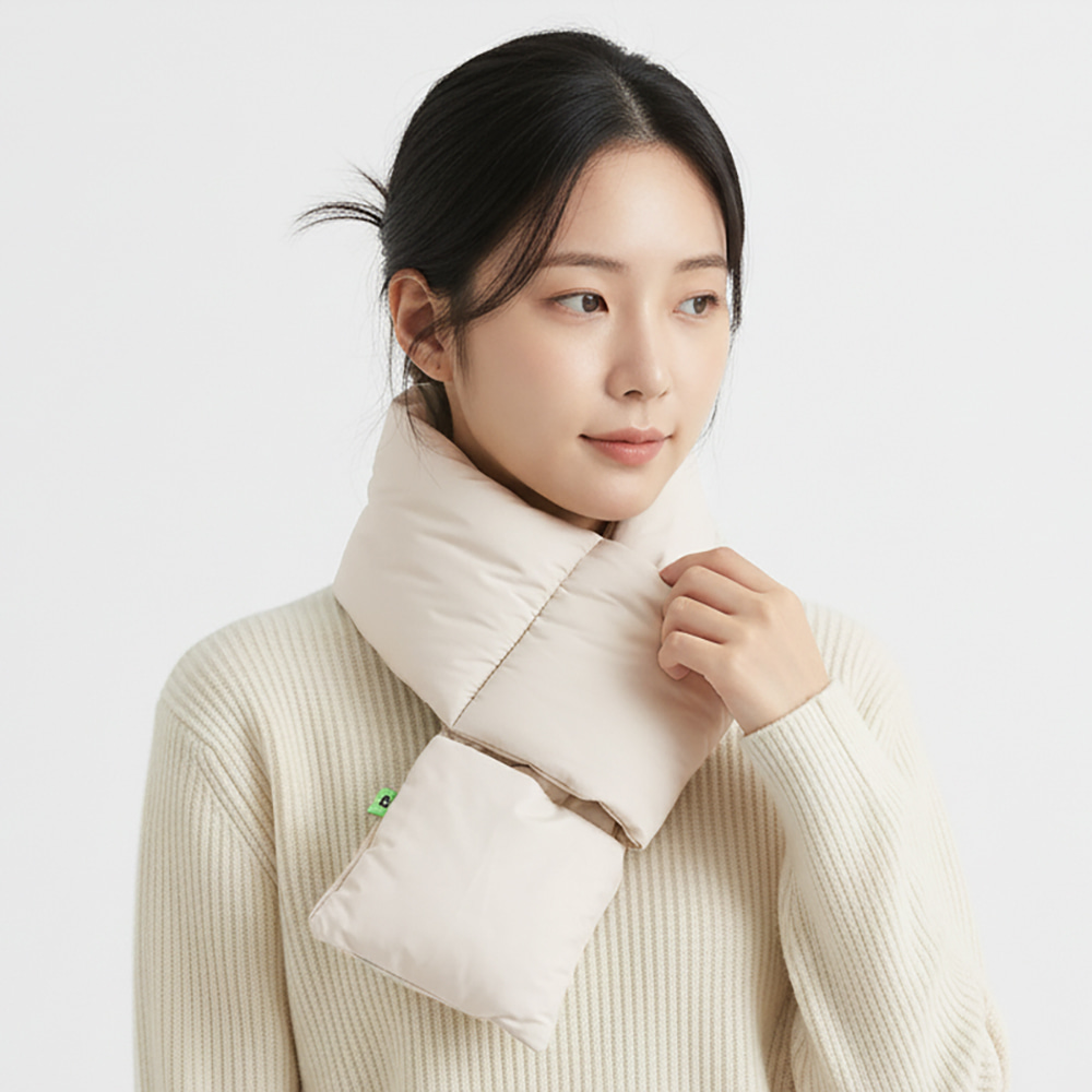 [EF274]포켓 패딩 목도리