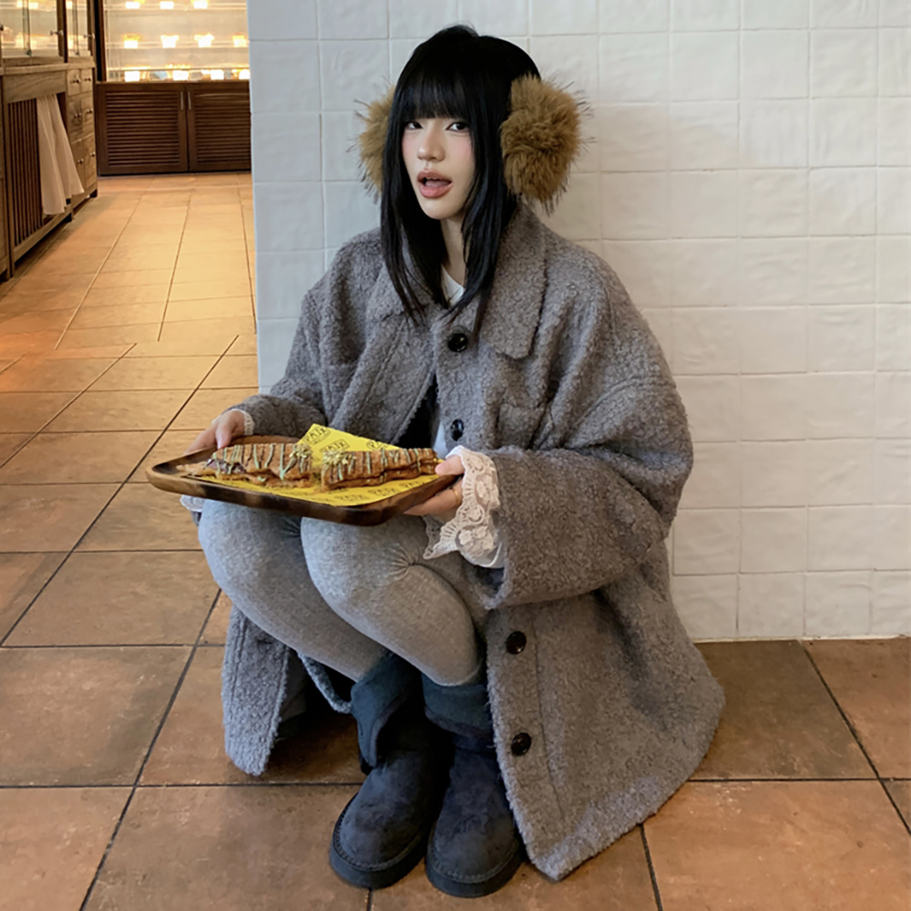 [EF302]일레븐 부클 루즈핏 자켓